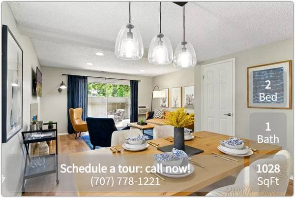 2BR/1BA Apartment on Lakeville Cir · Petaluma photo 1