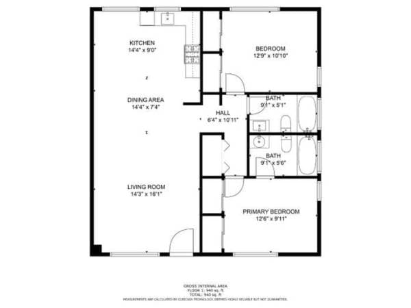 2BR/2BA Apartment · Brookdale photo 1