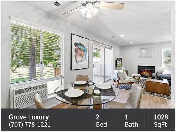 2BR/1BA Apartment on Lakeville Cir · Petaluma photo 2