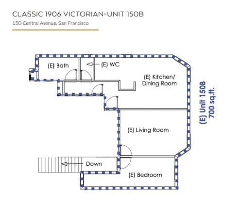 1BR/1BA Condo on Central Ave Unit B · San Francisco photo 4
