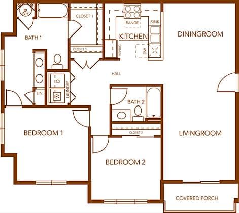 2BR/2BA Apartment on Round Barn Blvd · Santa Rosa photo 4