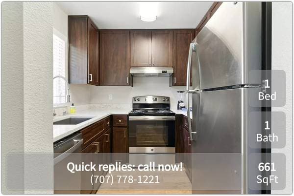 1BR/1BA Apartment on Lakeville Cir · Petaluma photo 2