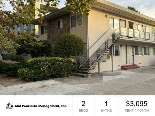 2BR/1BA Apartment · Burlingame photo 1