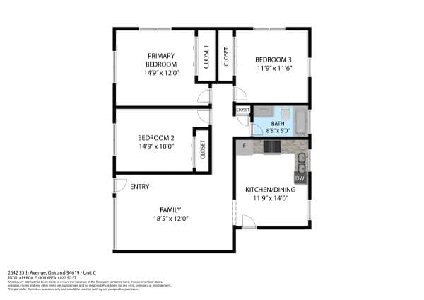 3BR/1BA Single Family House on 35th Avenue · Oakland photo 2