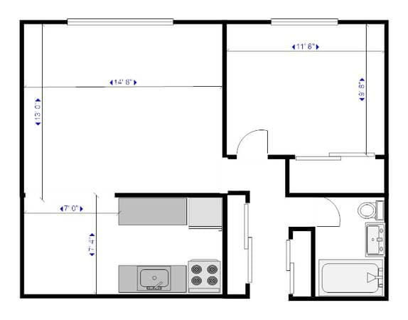 1BR/1BA Apartment on E. Market St. · Daly City photo 2