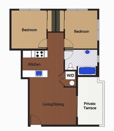 2BR/1BA Apartment on Dwight · Berkeley photo 4