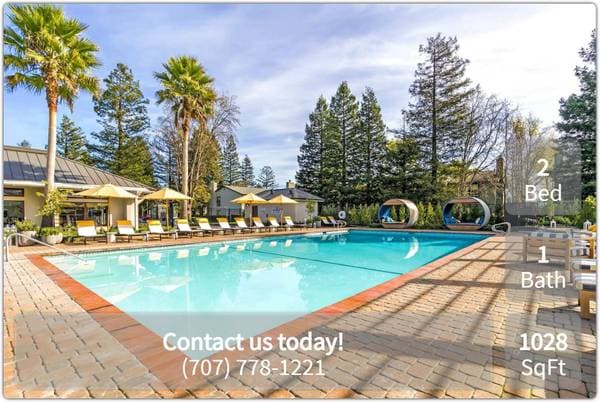 2BR/1BA Apartment on Lakeville Cir · Petaluma photo 1