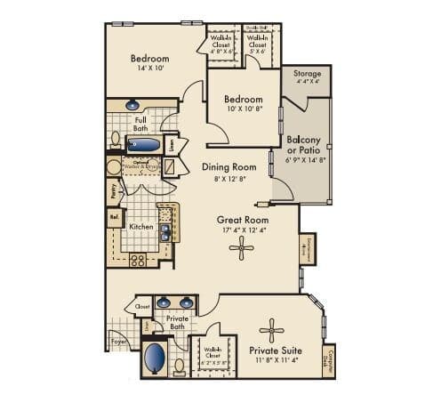 Chastain 0122 floor plan