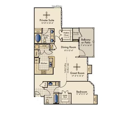 Stonefield 1128 floor plan