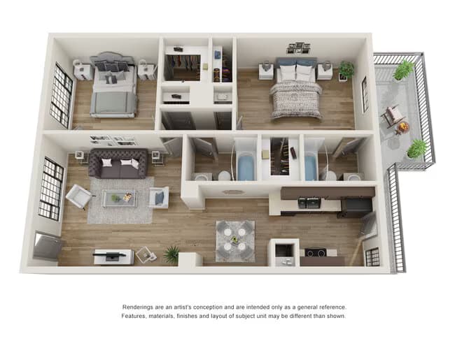 Chagall 219 floor plan