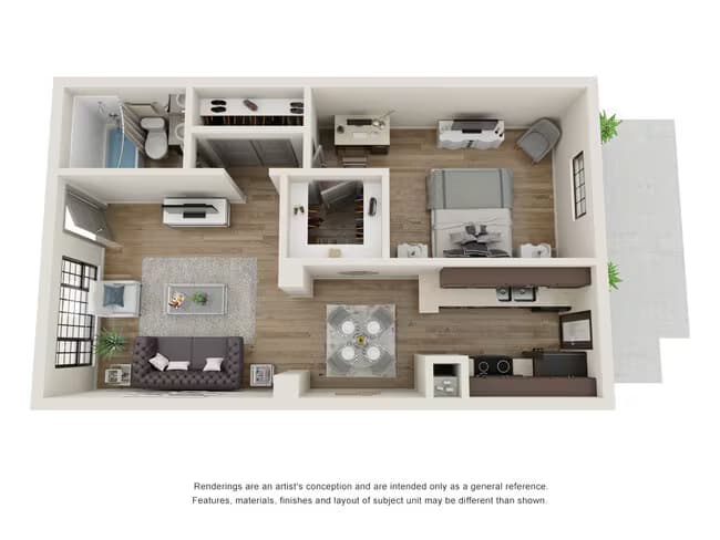 Unit 228 floor plan