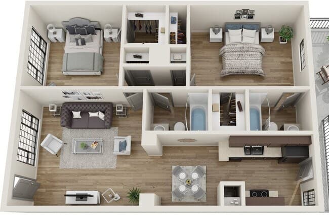 Van Gogh 222 floor plan