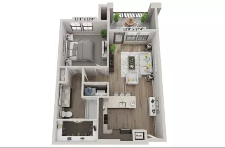 A3 - Cobalt 6101 floor plan