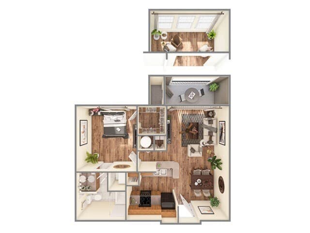 Quartz Bond - Income Restrictions 5-528 floor plan
