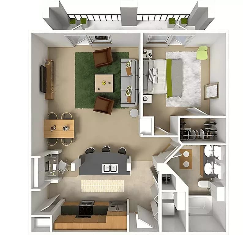 A1 3207 floor plan