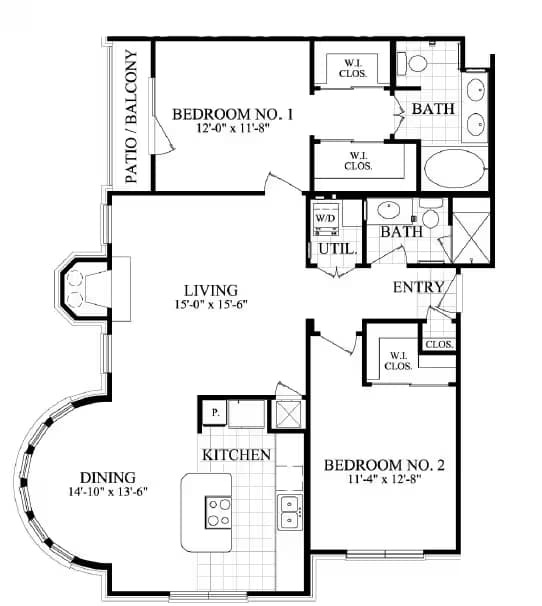 B2C 0814 floor plan