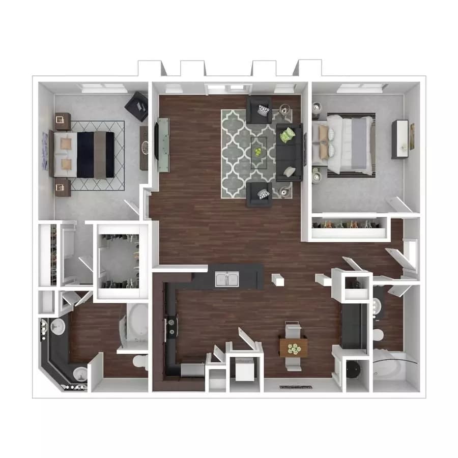 B2 0825 floor plan