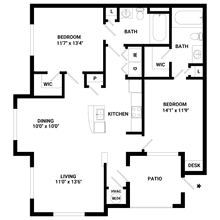 Mahogany 1237 floor plan