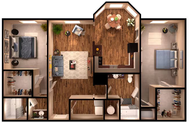 Unit 0332 0332 floor plan