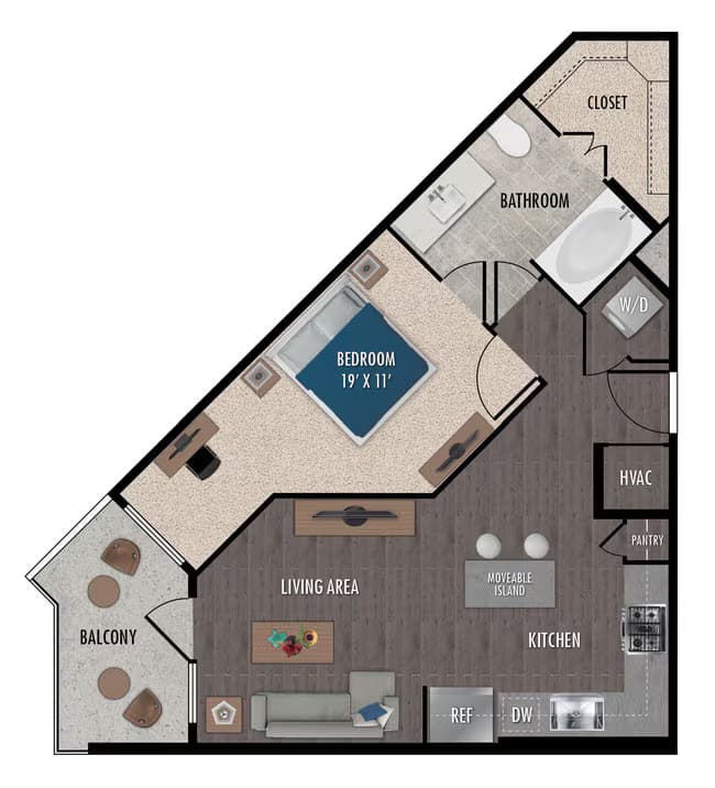 Unit 812 floor plan