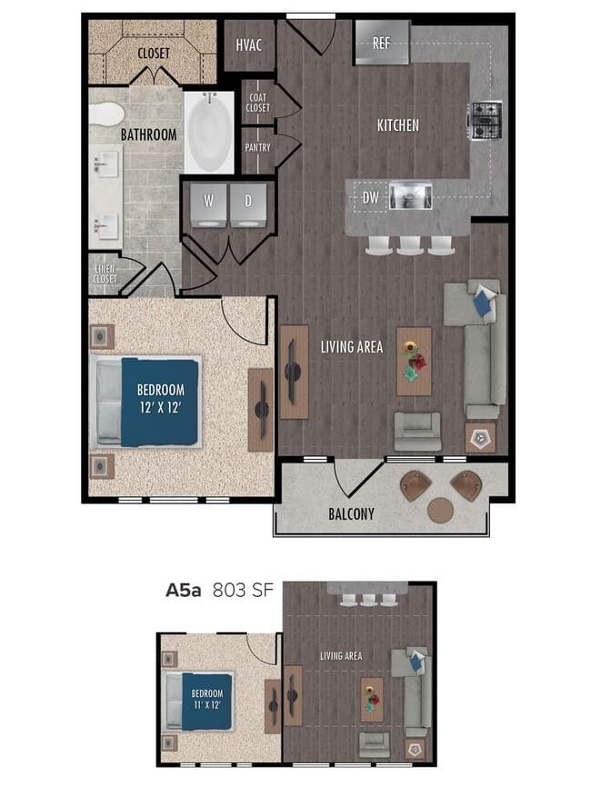 Unit 219 floor plan
