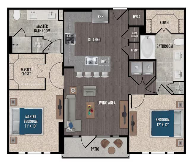 Unit 449 floor plan