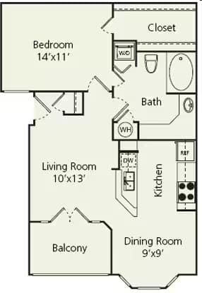 Unit 5306 5306 floor plan