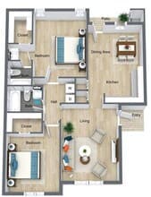F-2x2 191 floor plan