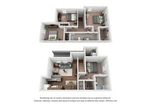 Four Bedroom 3213 floor plan
