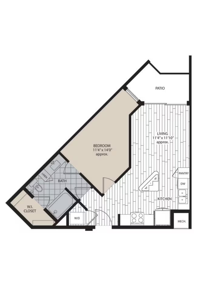 A6 558 floor plan