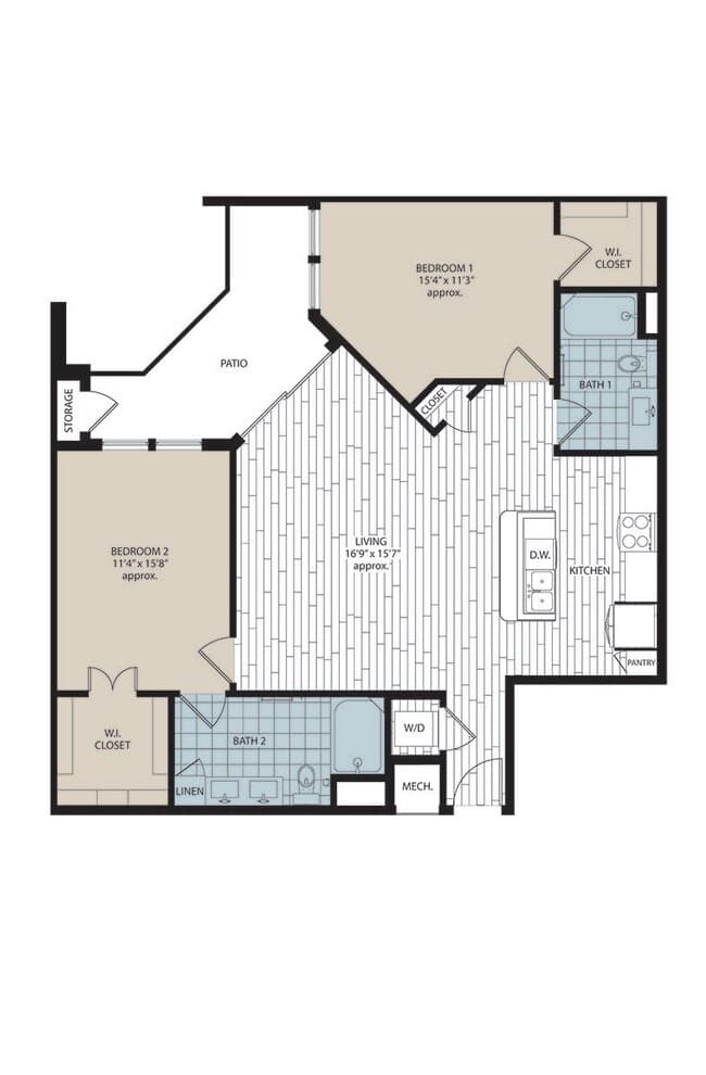 B3 302 floor plan