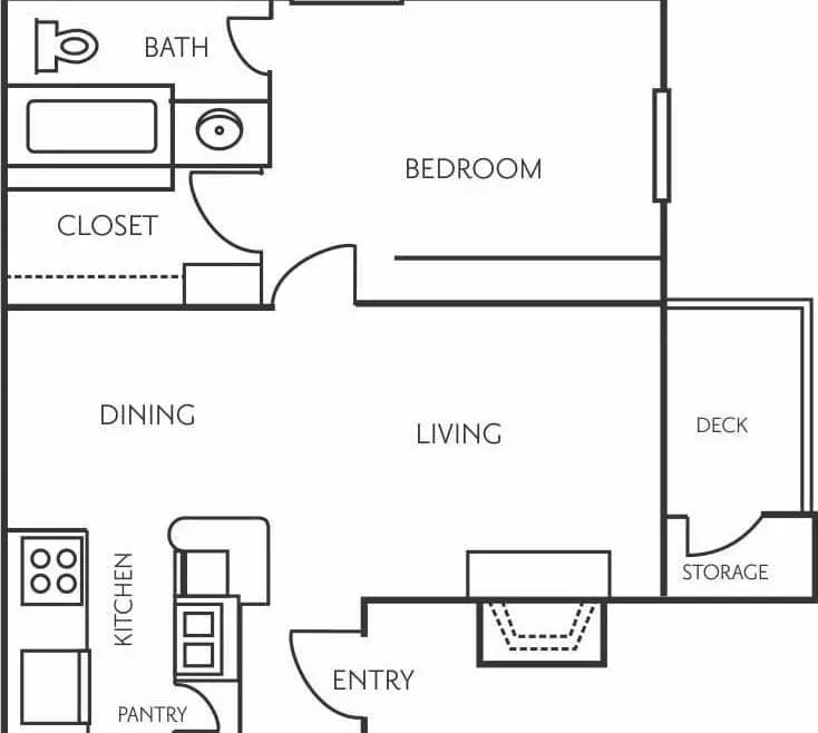 A2 845 floor plan