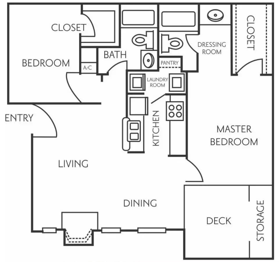 B1 102 floor plan