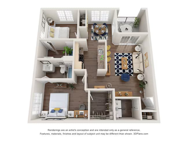 District 2-2312 floor plan