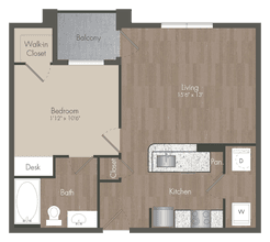 A1 -1x1 2314 floor plan