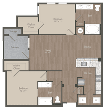 B2 - 2x2 5210 floor plan
