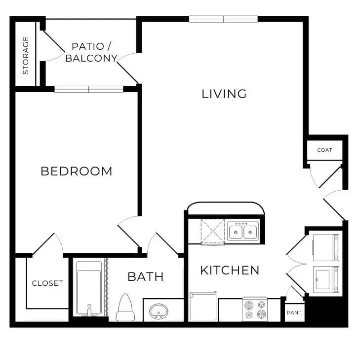 1x1 5403 floor plan