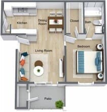 Floor Plan A 8-810 floor plan