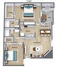 Floor Plan C 14-1403 floor plan