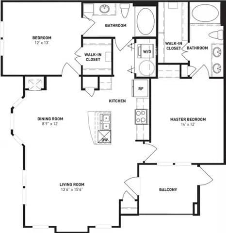 Unit 7304 7304 floor plan