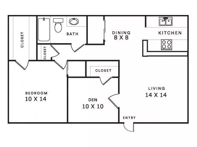 B-1 1702 floor plan