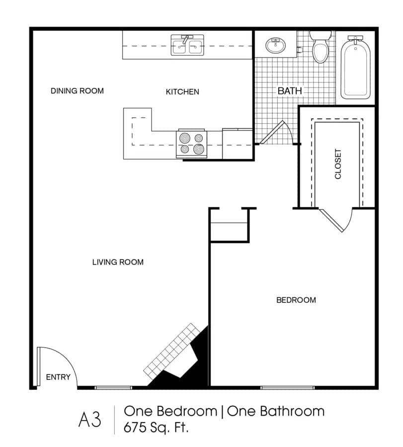 A1 304 floor plan