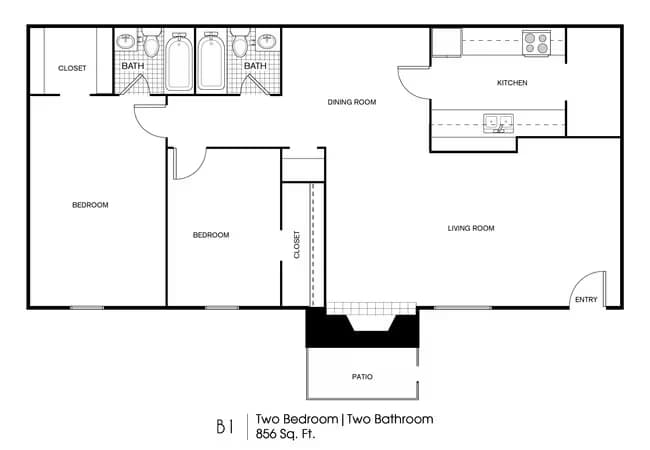 Unit 916 floor plan