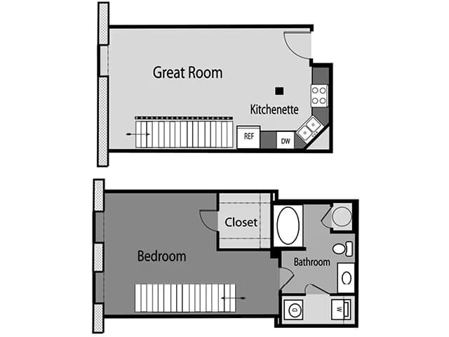 Unit 1106 floor plan