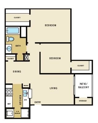 B1 1306 floor plan
