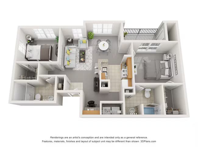 2x2 4212 floor plan