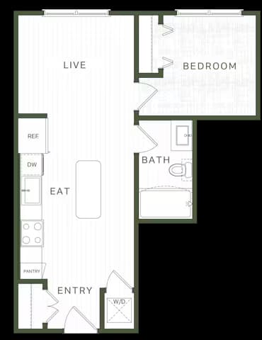 A0 1110 floor plan