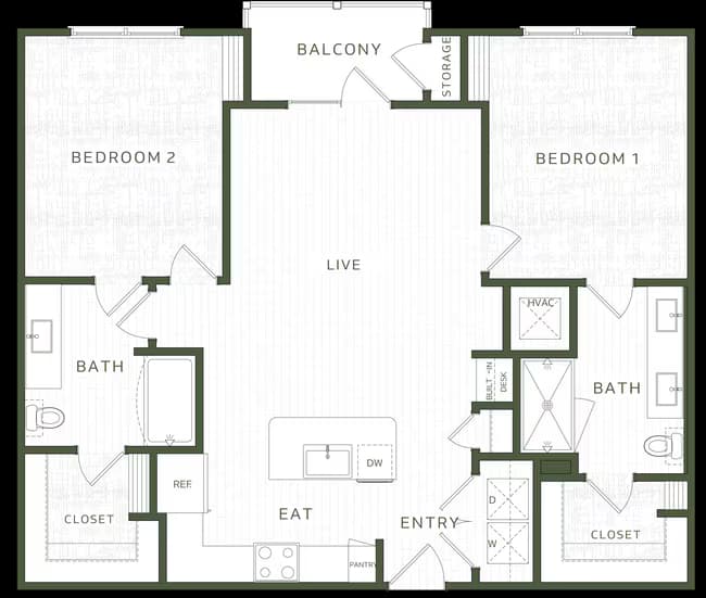 B1 2317 floor plan