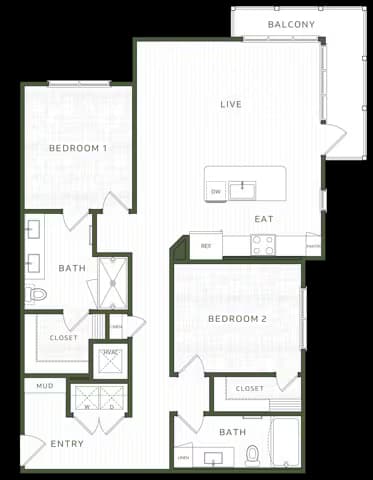 B2a 1321 floor plan