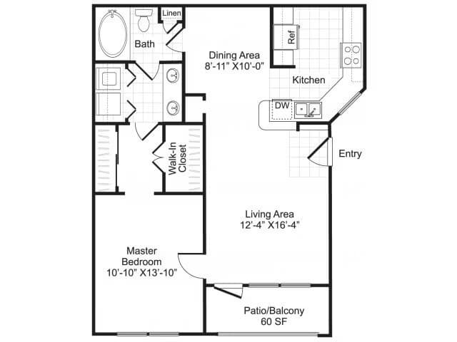 Unit 32208 30206 floor plan